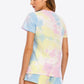 Tie-Dye T-Shirt and Shorts Lounge Set
