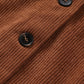 Buttoned Corduroy Mini Skirt