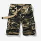 Camouflage Belted Cargo Shorts