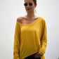 Boat Neck High-Low Top