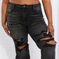 RISEN Full Size Lois Distressed Loose Fit Jeans