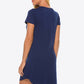 Animal Graphic Round Neck T-Shirt Dress