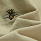 Bee Embroidery Belted Shorts
