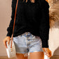 Cable-Knit Eyelash Sweater