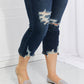 Judy Blue Full Size Gina Destroyed Hem Crop Straight