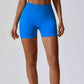 Wide Waistband Slim Fit Sports Shorts