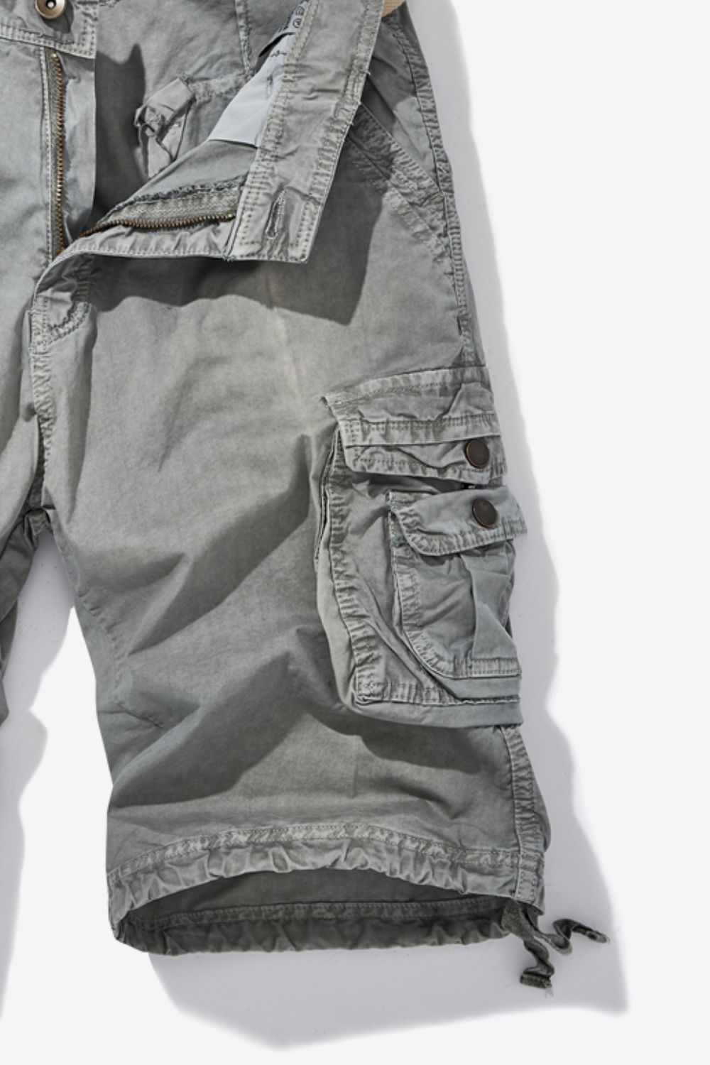 Belted Cargo Shorts