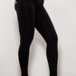 Zip Detail Skinny Long Jeans
