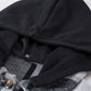 Plaid Button Front Brushed Hooded Jacket