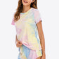 Tie-Dye T-Shirt and Shorts Lounge Set
