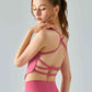 Scoop Neck Sleeveless Sports Tank Top