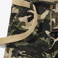 Camouflage Belted Cargo Shorts