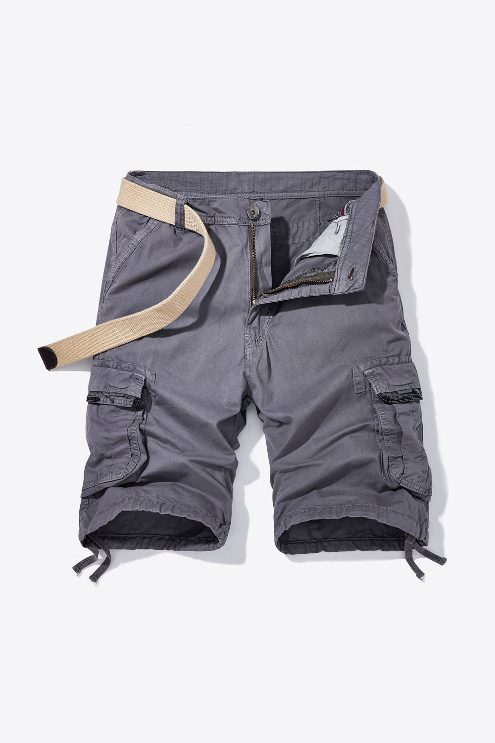 Belted Cargo Shorts