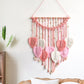 Macrame Leaf Fringe Wall Hanging