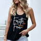 Cross Faith Over Fear Tank