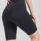 Wide Waistband Sports Shorts