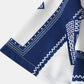 Geometric Print Collared Shirt