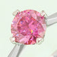 1 Carat Moissanite 925 Sterling Silver Solitaire Ring