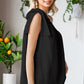 Tied One-Shoulder Blouse