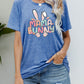 MAMA BUNNY Easter Graphic Short Sleeve Tee