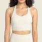 Feel Like Skin Racerback Halter Neck Sports Bra