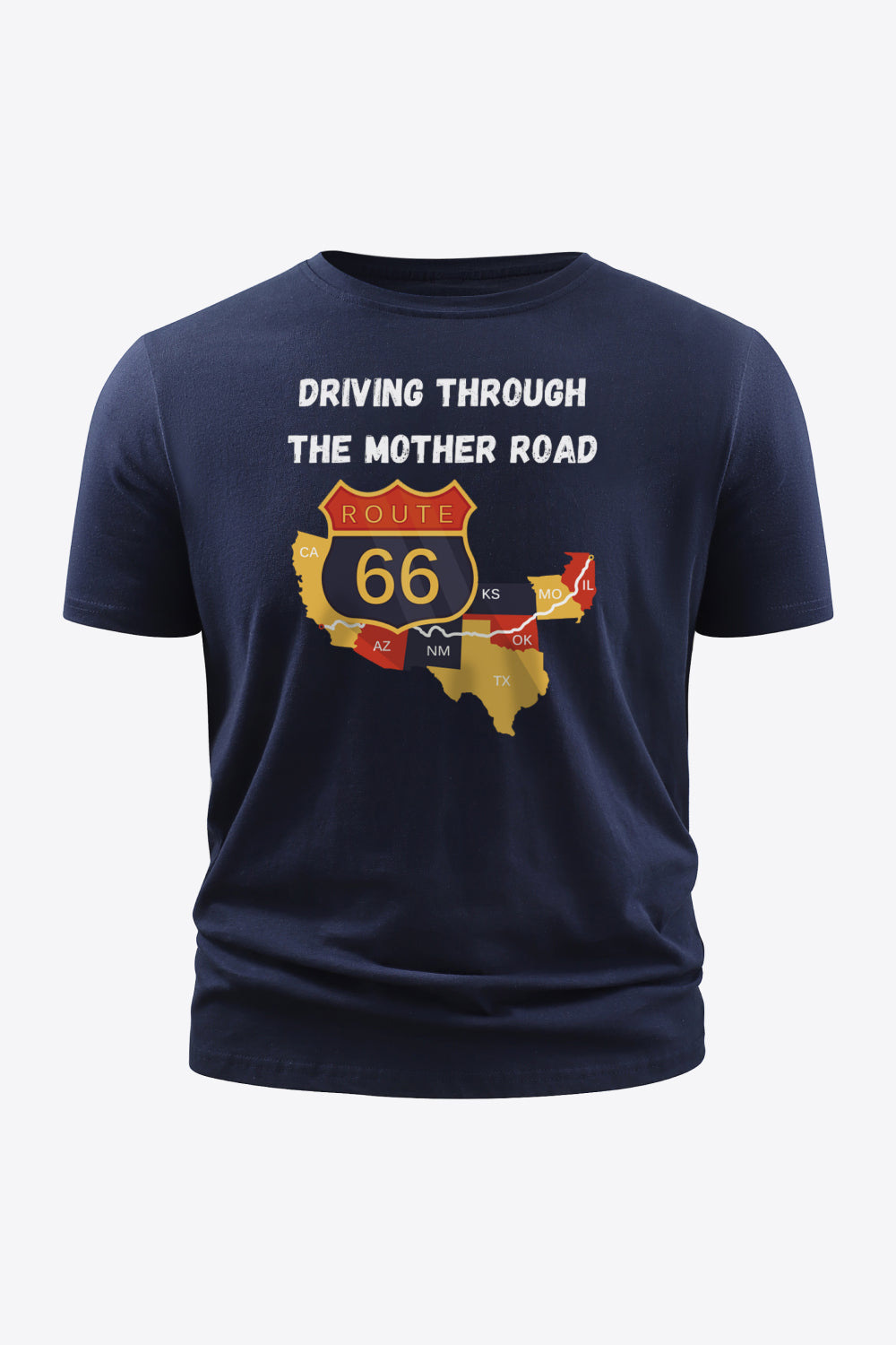 DRIVING THROUGH THE MOTHER ROAD Graphic Tee