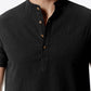 Short Sleeve Henley Tee