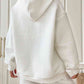 Full Size Graphic Drawstring Hoodie