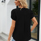 Petal Sleeve V-Neck Top