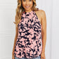 Sew In Love Let It Happen Full Size Floral Halter Top