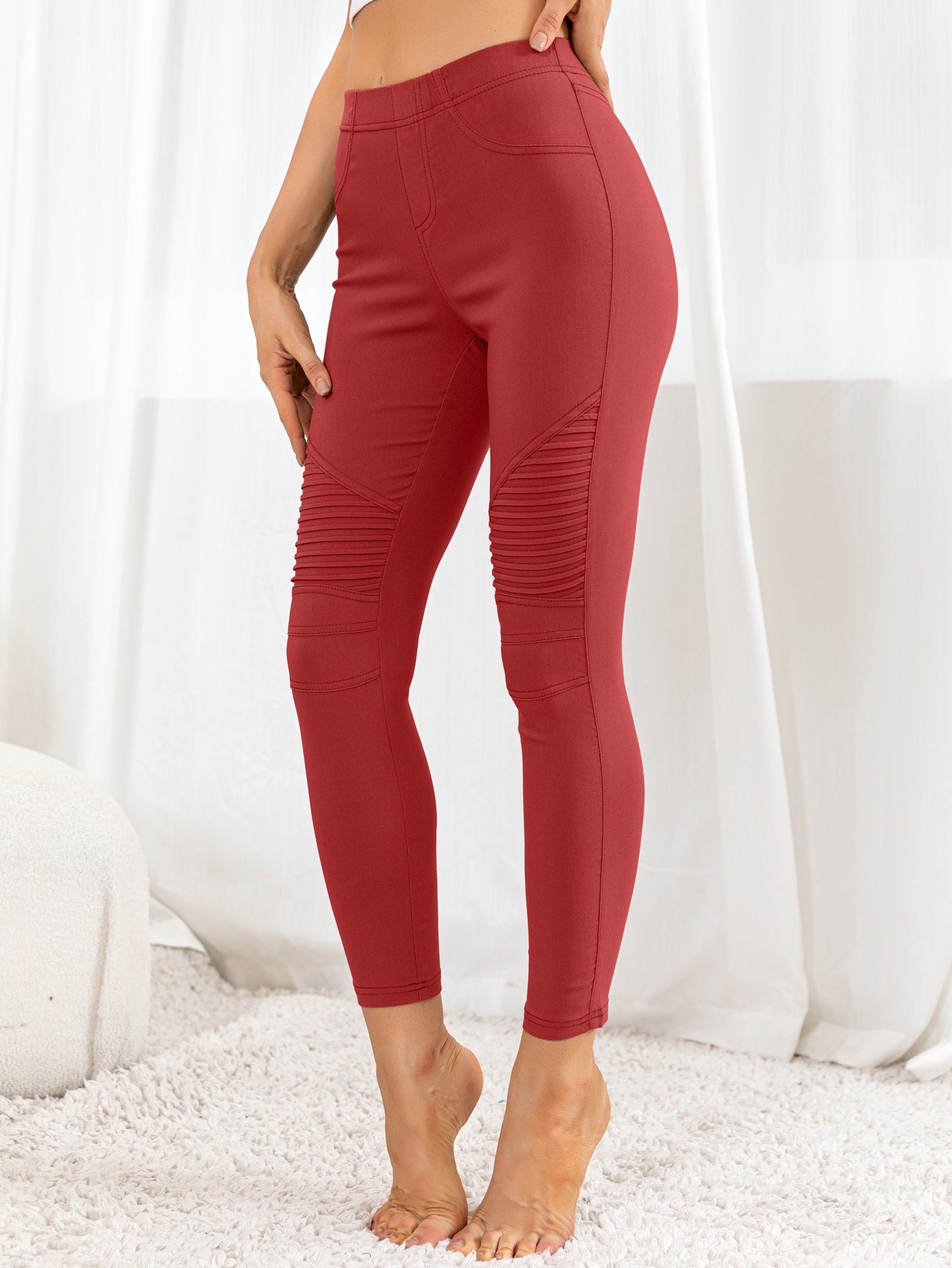 Ribbed Detail Leggings (TBL) T