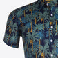 Printed Button-Up Vacation Shirt