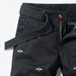 Bee Embroidery Belted Shorts