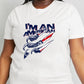 Simply Love Full Size I'M AN AMERICAN Graphic Cotton Tee