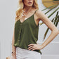 Buttoned V-Neck Cami