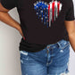 Simply Love Full Size Star Heart Graphic Cotton Tee