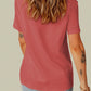 Distressed Round Neck Tee