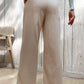 Center Seam Wide Leg Pants