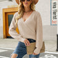 Long Sleeve Rib-Knit Sweater