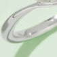 1 Carat Moissanite 925 Sterling Silver Solitaire Ring