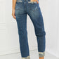 Judy Blue Michelle Full Size Straight Dad Jeans