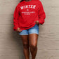 Simply Love Full Size WINTER WONDERLAND ALUMNI Graphic Long Sleeve Sweatshirt