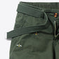 Bee Embroidery Belted Shorts