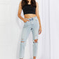 Vervet by Flying Monkey Stand Out Full Size Distressed Cropped Jeans