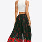 Split Wide Leg Long Pants
