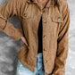 Corduroy Long Sleeve Jacket
