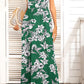 Round Neck Sleeveless Maxi Dress with Pockets