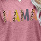MAMA Leopard Graphic Short Sleeve Tee