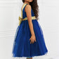 Kid's Dream Little Miss Classy Tutu Dress in Blue