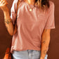 Just For You Cuffed Sleeve T-Shirt